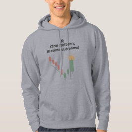 Sudadera con capucha para comerciante de criptogra