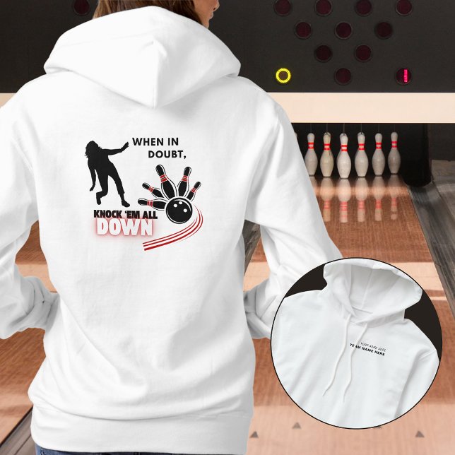 Sudadera con capucha para equipo de bolos Knock 'e (Subido por el creador)