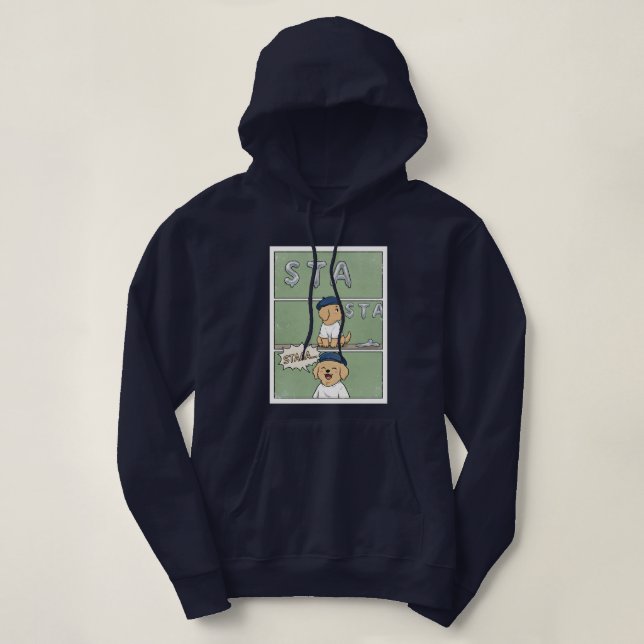 Sudadera con capucha para fanáticos de K-Pop STAAA (Diseño del anverso)