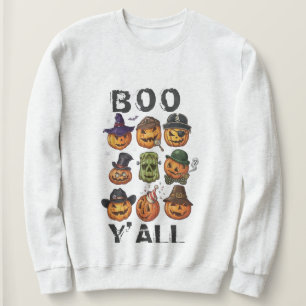 Sudadera con capucha para Halloween de calabaza Bo