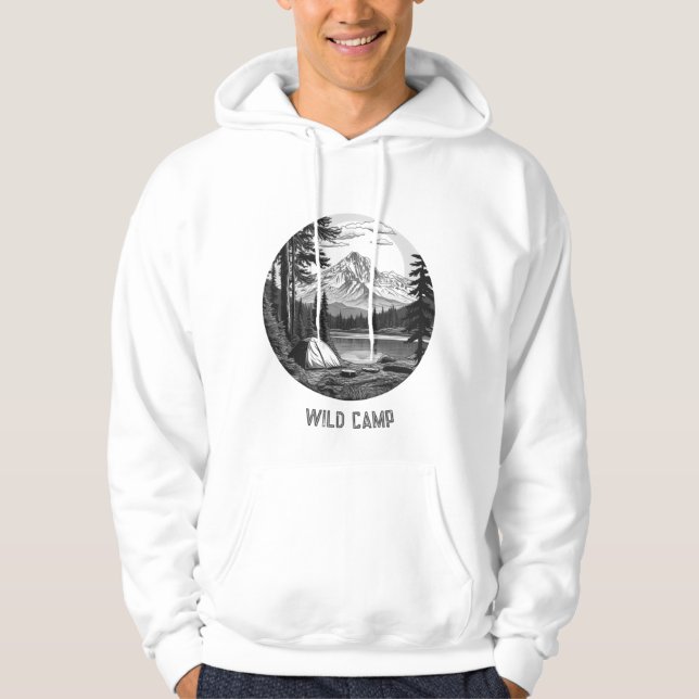 Sudadera con capucha para hombre adulto (Anverso)
