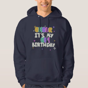 SUDADERA CON CAPUCHA PARA HOMBRE CUMPLEAÑOS ÁNIMO