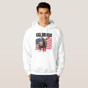 Sudadera con capucha para hombre de Colorado