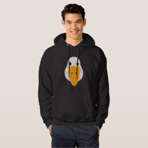 Sudadera con capucha para hombre de ganso con gran