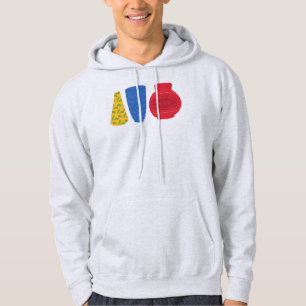 Sudadera con capucha para hombre de jarrones egipc