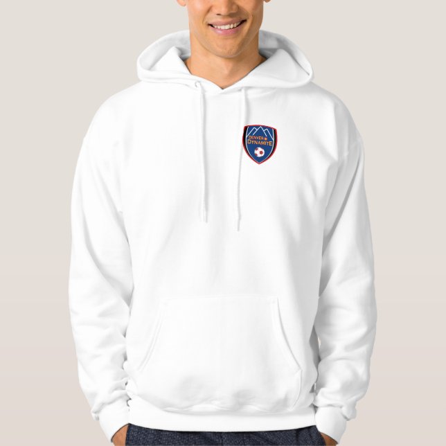 Sudadera con capucha para hombre de la dinamita de (Anverso)