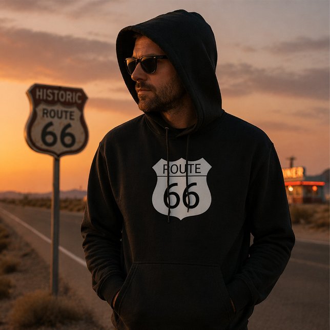 Sudadera con capucha para hombre de la Ruta 66 (Subido por el creador)