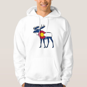 Sudadera con capucha para hombre de los alces de