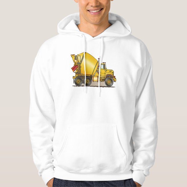 Sudadera con capucha para hombre del camión (Anverso)