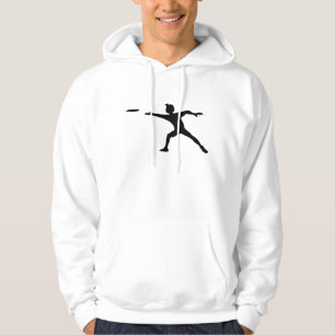 Sudadera con capucha para hombre del disco volador
