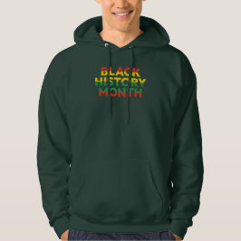 Sudadera con capucha para hombre del Mes de la His