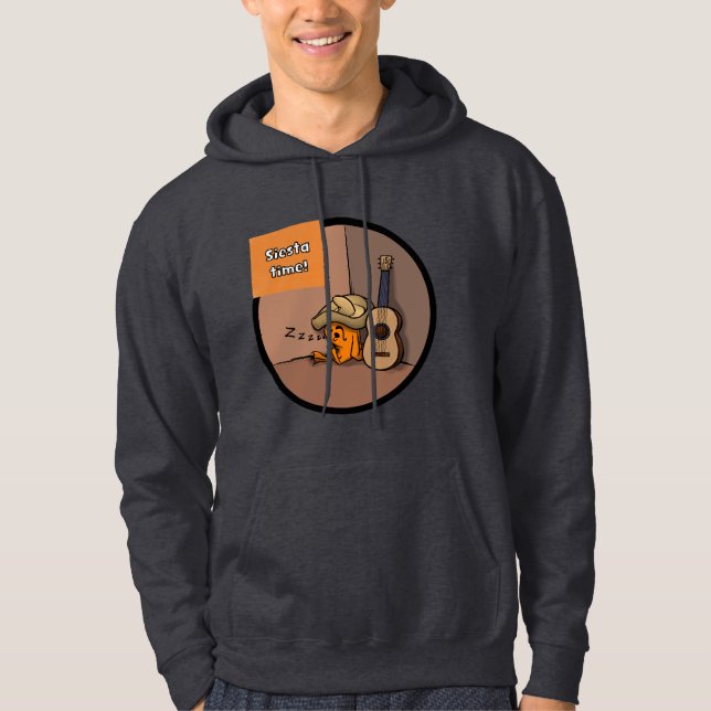 Sudadera con capucha para hombre Frijole Frog Sies (Anverso)