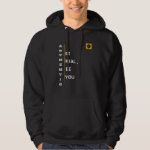 Sudadera con capucha para hombre - Vibra auténtica
