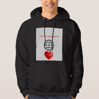 Sudadera con capucha para hombres Choose Kindness