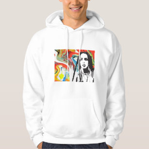 Sudadera con capucha para hombres de arte puertorr