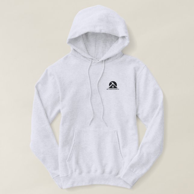 Sudadera con capucha para hombres de negocios con  (Diseño del anverso)