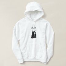 Sudadera con capucha para hombres gato divertido d