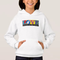 Sudadera con capucha para jóvenes de Merch de la n