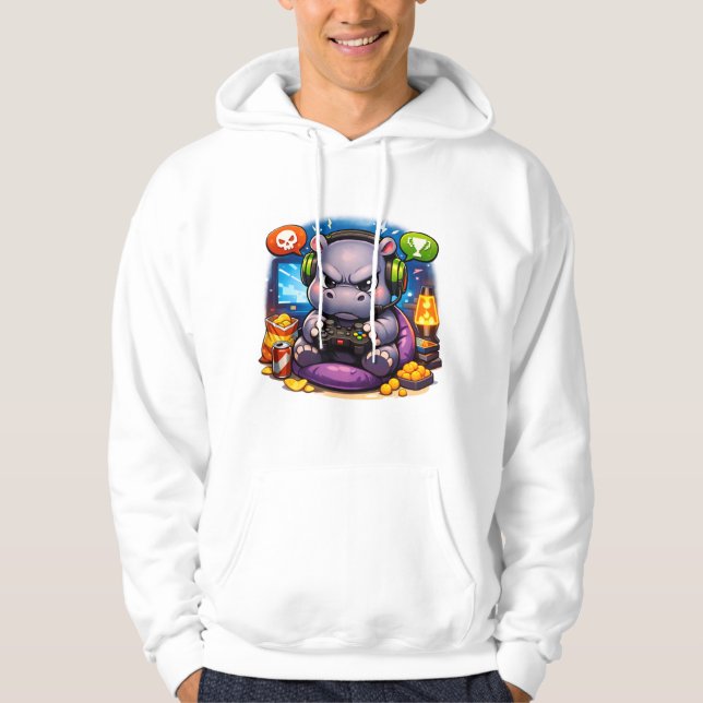 Sudadera con capucha para jugadores hombres (Anverso)