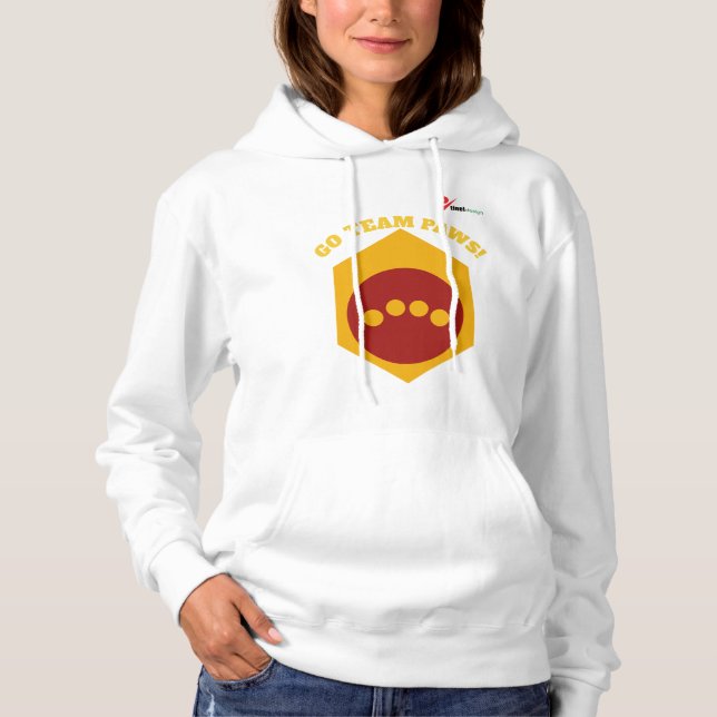 Sudadera con capucha para la pandilla de animadora (Anverso)