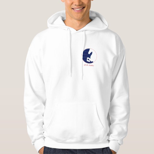 Sudadera con capucha para las fans del caballo (Anverso)