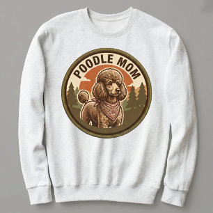 Sudadera con capucha para mamá de caniche regalo p