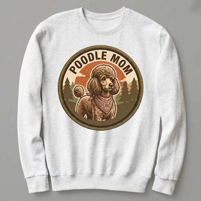 Sudadera con capucha para mamá de caniche regalo p (Subido por el creador)