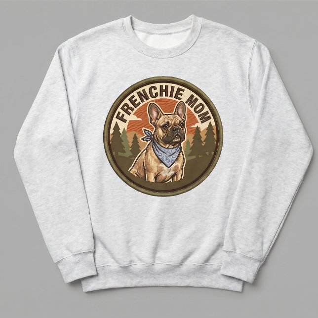 Sudadera con capucha para mamá de Frenchie Regalo  (Subido por el creador)