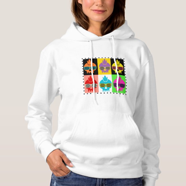Sudadera con capucha para mujer (Anverso)