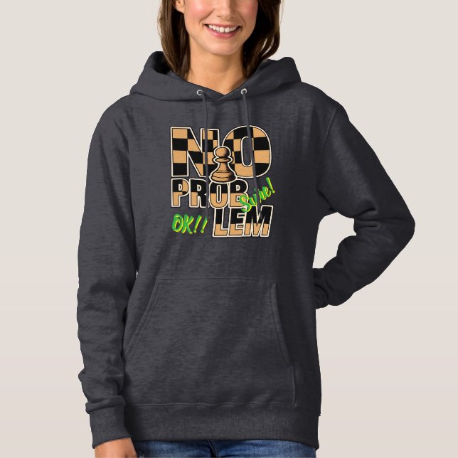 Sudadera con capucha para mujer (Anverso)