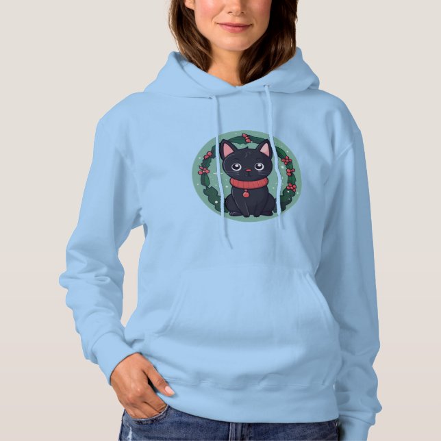 Sudadera con capucha para mujer (Anverso)