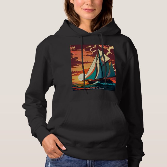 Sudadera con capucha para mujer (Anverso)