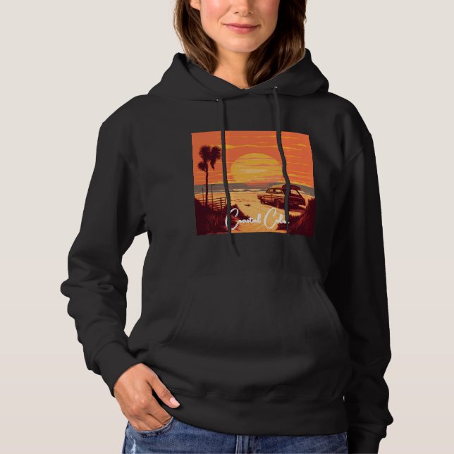 Sudadera con capucha para mujer (Anverso)