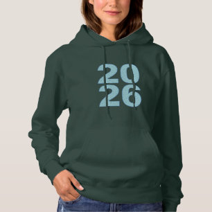 Sudadera con capucha para mujer bosque profundo BU