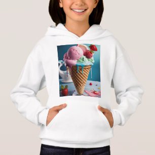 Sudadera con capucha para mujer con diseño de hela