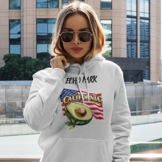 Sudadera con capucha para mujer de California