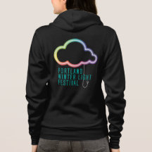 Sudadera con capucha para mujer de la cremallera