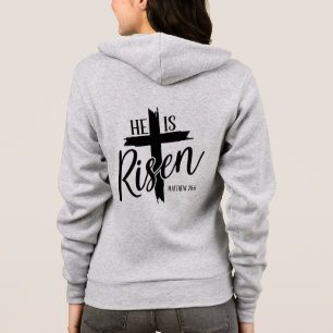 Sudadera con capucha para mujer Él Ha Resucitado
