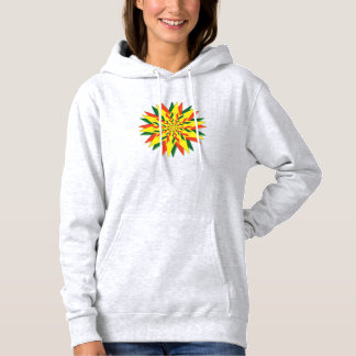 Sudadera con capucha para mujer estrella de Yule