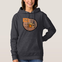 Sudadera con capucha para mujer Frijole Frog Siest