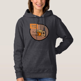 Sudadera con capucha para mujer Frijole Frog Siest