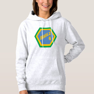Sudadera con capucha para mujer gris SUN BRASIL