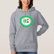 Sudadera con capucha para mujer gris  SUN  ITALIA 