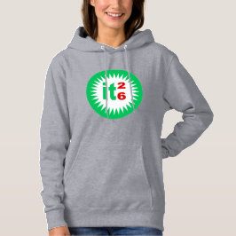 Sudadera con capucha para mujer gris SUN ITALIA