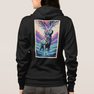 Sudadera con capucha para mujer Psychedelic Cosmic