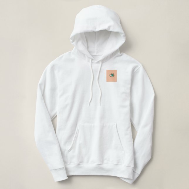 Sudadera con capucha para mujeres (Diseño del anverso)