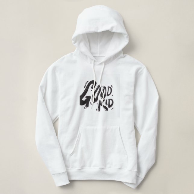 Sudadera con capucha para mujeres buena (Diseño del anverso)