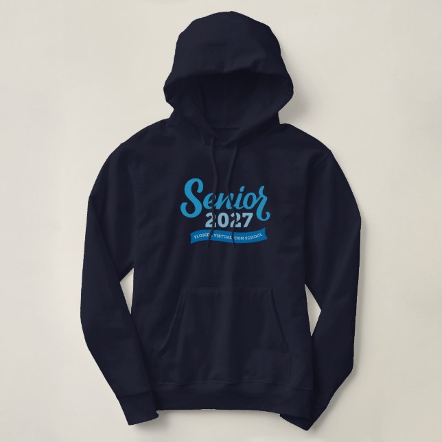 Sudadera con capucha para mujeres de Florida Virtu (Diseño del anverso)