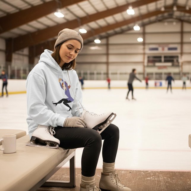Sudadera con capucha para mujeres de patinaje artí (Subido por el creador)