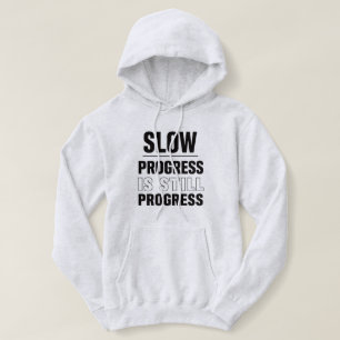 Sudadera con capucha para mujeres El progreso le